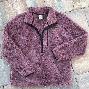 Victoria Secret PINK Sherpa Fleece Pullover